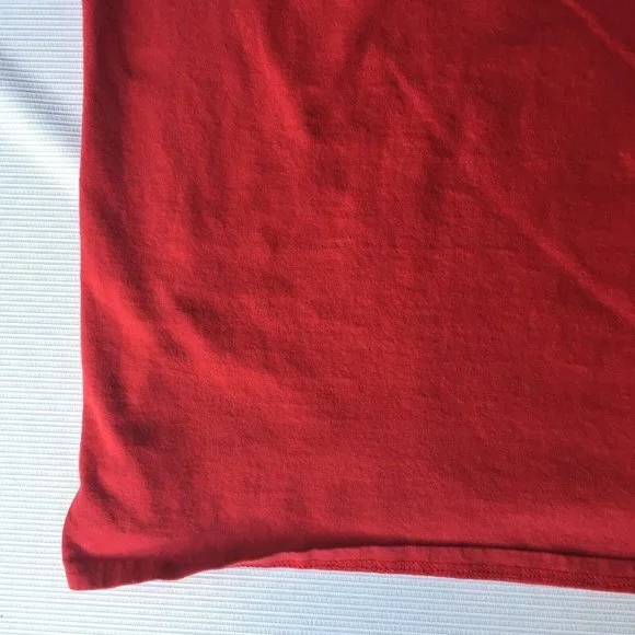 Cleveland Indians T Shirt Mens Large MLB Baseball Red Short Sleeve Adult Genuine - Picture 4 of 12